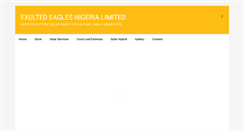 Desktop Screenshot of exultedeagles.com